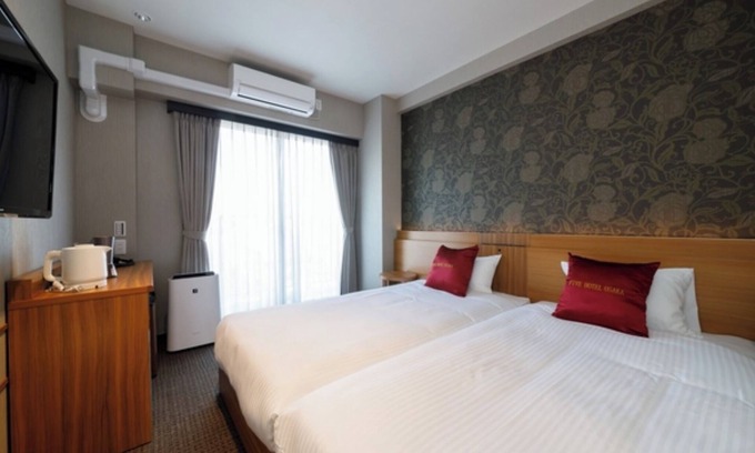 Ikuno Hotel | Nonsmoking Twin room Room only Simple stay wi / Osaka Ōsaka