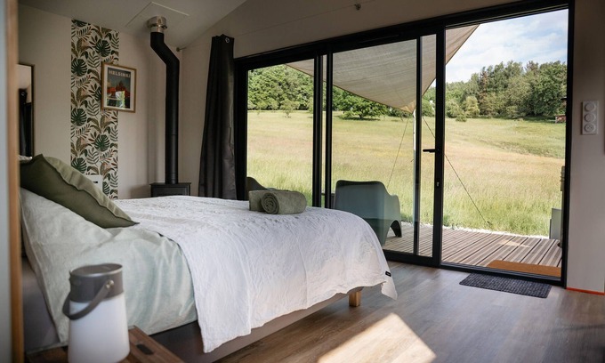 Mesnil Sous Les Cotes Cabina | Nordic Lodge Vosges - Helsinki - Nordic bath - breakfast