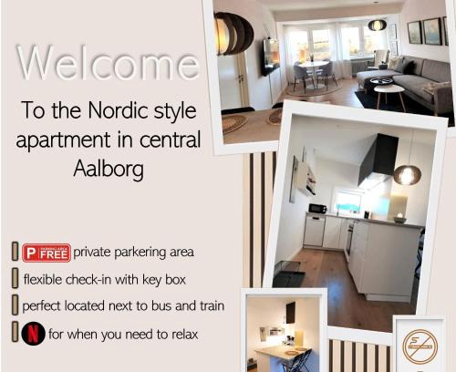 Aalborg Apartamento | Nordic style apartment in central Aalborg