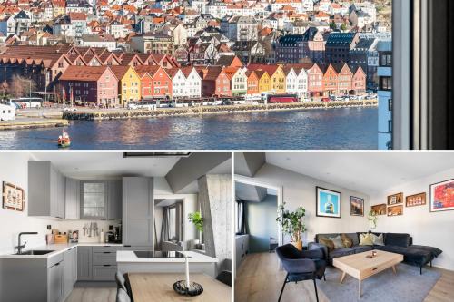 Bergen City Centre Apartamento | Nordnes - Amazing view of Bryggen!