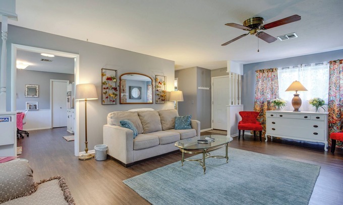 Norman Cabaña | Norman Home w/ Yard, Walk to Park & OU Campus!