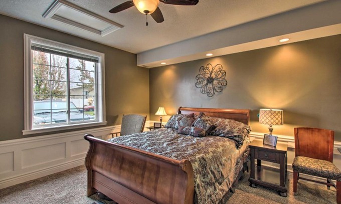North Logan Apartamento | North Logan Studio, Walk to Utah State Campus!