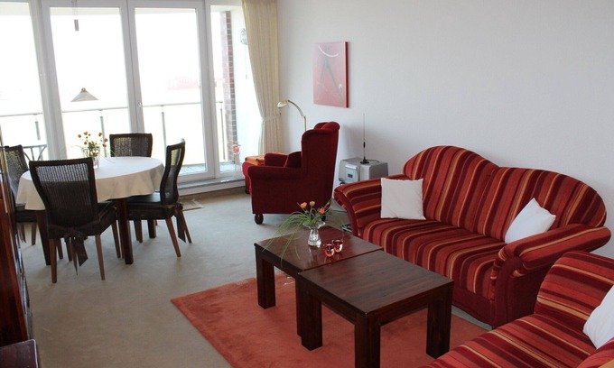 Doese Apartamento | North Sea view apartment 6-83m² in the Grimmershörnbucht, near Alte Liebe