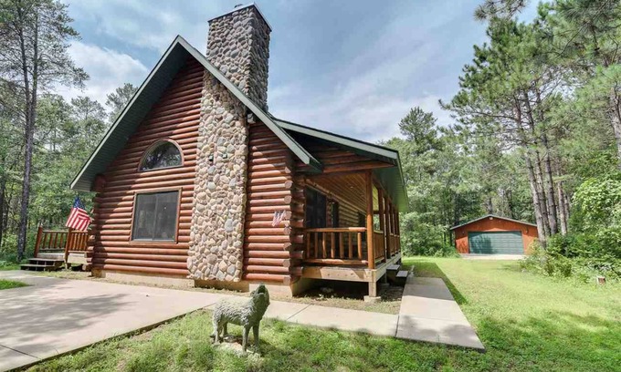 Babcock Cabina | Acogedora cabaña privada cerca del lago Petenwell en Necedah