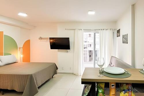 Centro Apartamento | Nosso Apê 915: Piscina | Academia | Área Kids NA0820