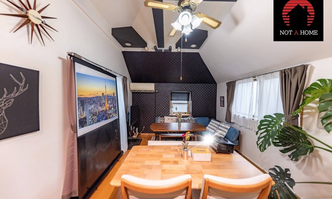 Kameari Casa | NOT A HOME Kameari Station 5 min. walk Free parking Disney Haneda Airport bus direct 90m2 Tea ceremony experience