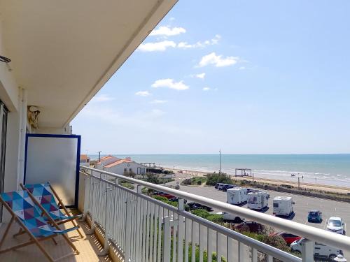 Notre-Dame-de-Monts Apartamento | Notre-Dame-de-Monts - Appartement 2 chambres vue océan, balcon, proche plage & commerces - FR-1-540-120