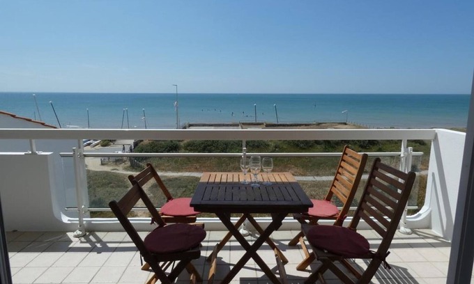 Notre-Dame-de-Monts Apartamento | Notre-Dame-de-Monts - Apartamento de 58m², 2 habitaciones, balcón, 4 personas