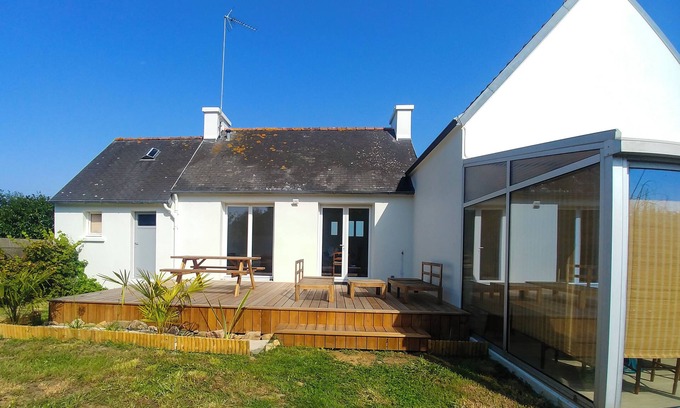 Pouldreuzic Casa | Nouveauté : Maison Bretonne à 5 Minutes de Penhors, Pouldreuzic - 6 Personnes