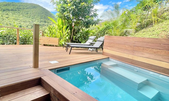 Sainte-Luce Cabina | Sea view lodge 2 people Sainte-Luce, southern Martinique 5 min from the beaches