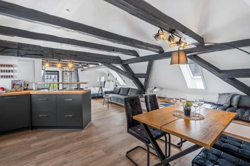 Ansbach Apartamento | NUVANA FLATS - Loft 522 Dachterrasse mit Altstadtflair