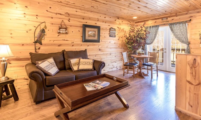 Helen Casa | NVM Angler's Lure - Pet Friendly Room at the Nacoochee Valley Motel