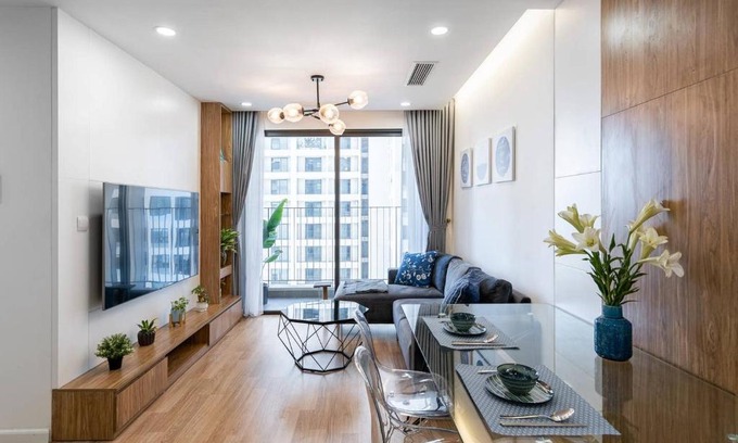 Trung Hoa Nhan Chinh Apartamento | NYNA House-2 Bedrooms -Sky View - VinHome D'Capitale