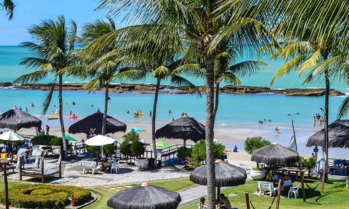 Praia dos Carneiros Apartamento | O paraíso em um flat à beira-mar de Carneiros