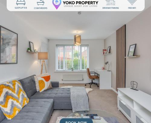 Haversham Casa | Oakbridge House - 6 mins drive to CMK - Free Parking, Fast WiFi, Smart TVs with Sky and Netflix by Yoko Property
