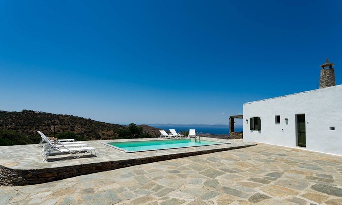 Kea Villa | Villa tradicional de Oaklands Villa con piscina y paisaje único