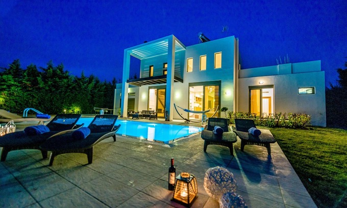 Filerimos Villa | Villa de lujo Filerimos Oasis