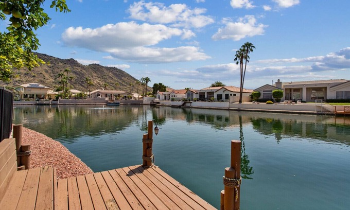 Arrowhead Lakes Casa | Lakefront Oasis | Pool, Spa + BBQ Patio