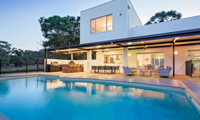 Quindalup Casa | Oasis Tranquil Getaway with Pool and Scenic Outlooks