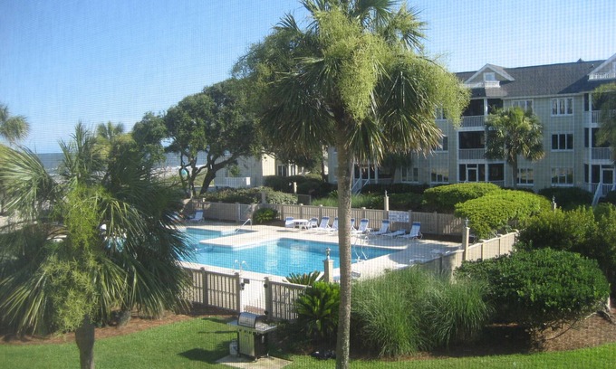 Charleston County Condominio | Villa Ocean Breeze - Hermosa vista al mar!