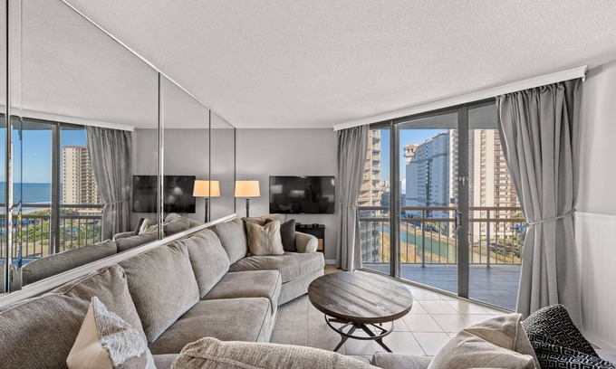 Briarcliffe Acres Condominio | Ocean Creek Resort South Tower - DD10 - Updated 3 Bedroom Condo with Fantastic Views