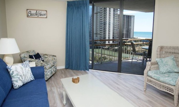 Briarcliffe Acres Apartamento | Ocean Creek South DD7-3BR/2BA Oceanfront Condo in Windy Hill