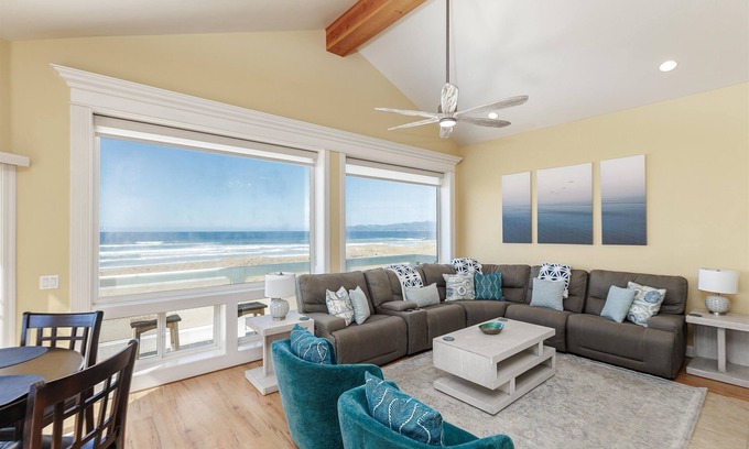 Oceano Casa | Ocean Dreams! Beach Front Home 4 bed/6 bath Sleeps 10