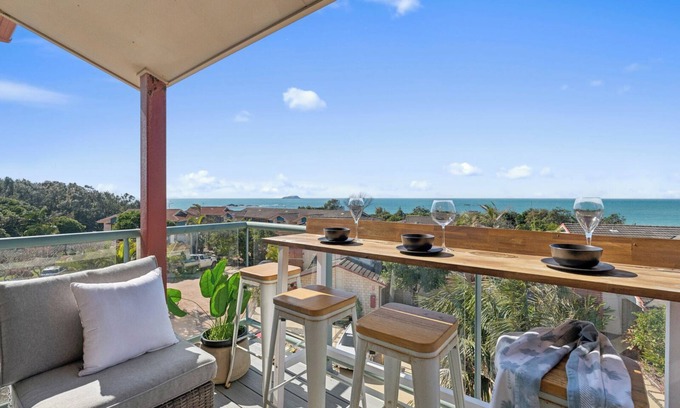 Sapphire Beach Apartamento | Ocean Edge at Sapphire Beach Coastal Charm & Ocean Views in Aqua Luna Resort