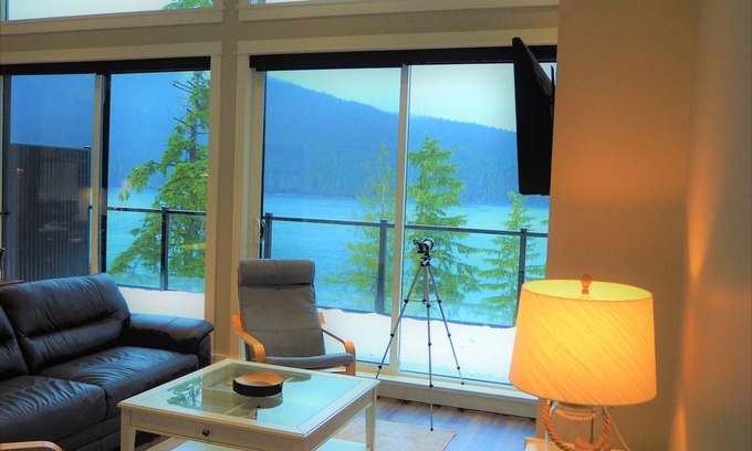Port Renfrew Cabaña | Cabaña frente al mar con vista a la bahía de Puerto San Juan