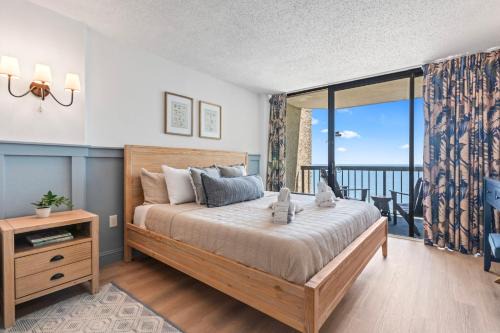 Myrtle Beach Apartamento | Ocean Front King Studio-Resort Building-Sleeps up to 3