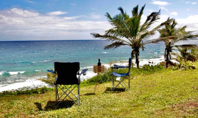 Hato Abajo Apartamento | Ocean Front Luxury Apartment with Spa Jetted Tub