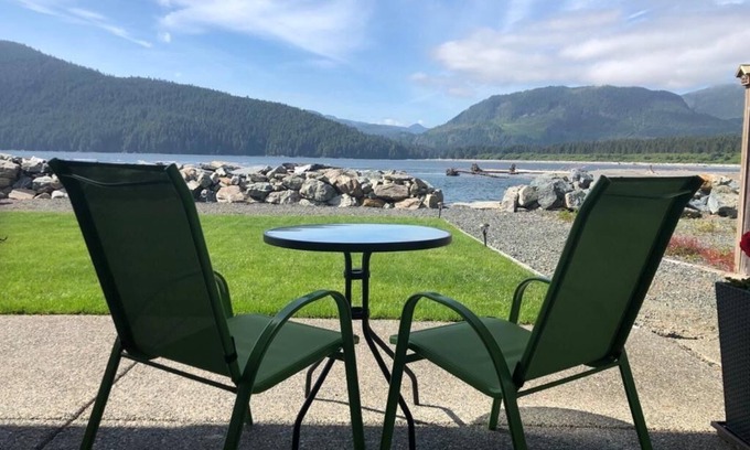 Port Renfrew Apartamento | Suite de vacaciones frente al mar - El cuento de ballena