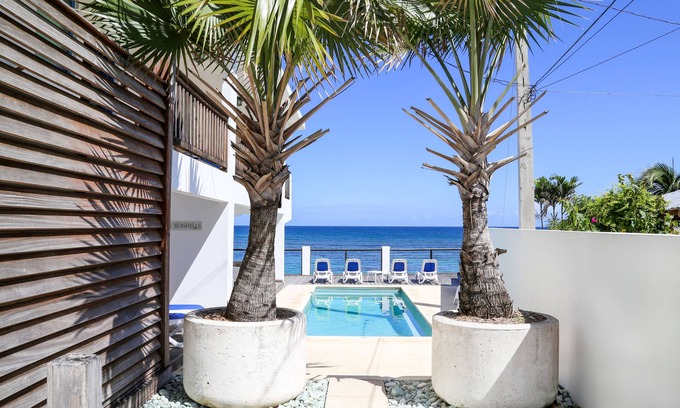 Aguacate Apartamento | Frente al mar con piscina de agua salada