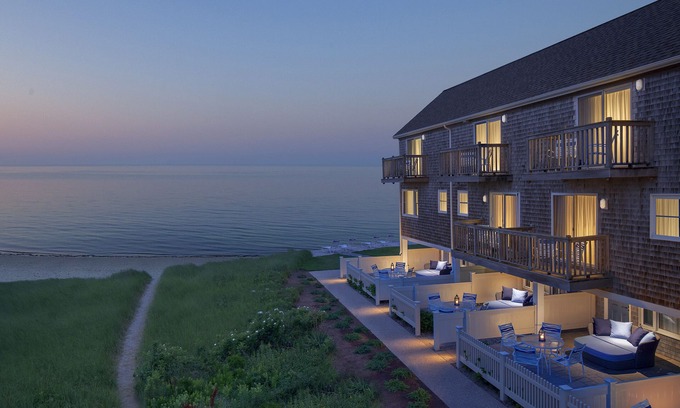 South Yarmouth Apartamento | Ocean Mist Beach Hotel & Suites- Loft Suite Two Queens & Sleeper Sofa Ocean View
