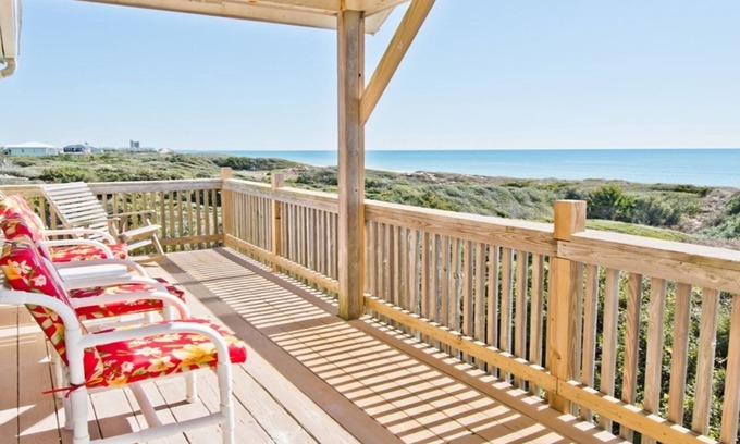 Salter Path Casa | PANORAMA DEL OCÉANO: casa frente al mar, acogedora y que admite mascotas con magníficas vistas al océano