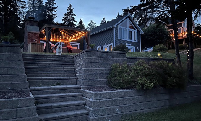 Bay Roberts Casa | Ocean Pearl Ocean View ,Private Deck W/BBQ, Outdoor Fire Pit