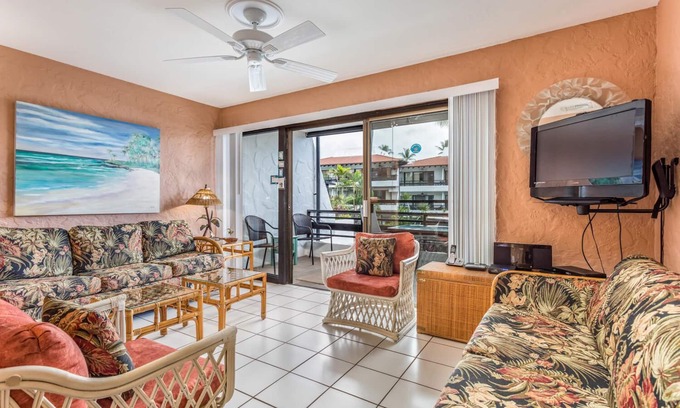 Kailua-Kona Condominio | Vista al mar | AC & WIFI incluido | Gran valor | A partir de $ 99 / n