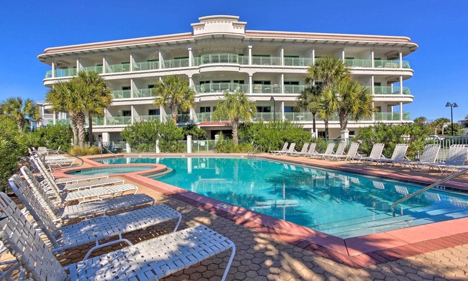 Rosemary Beach Apartamento | Ocean View Condo Btwn Rosemary & Alys Beach!