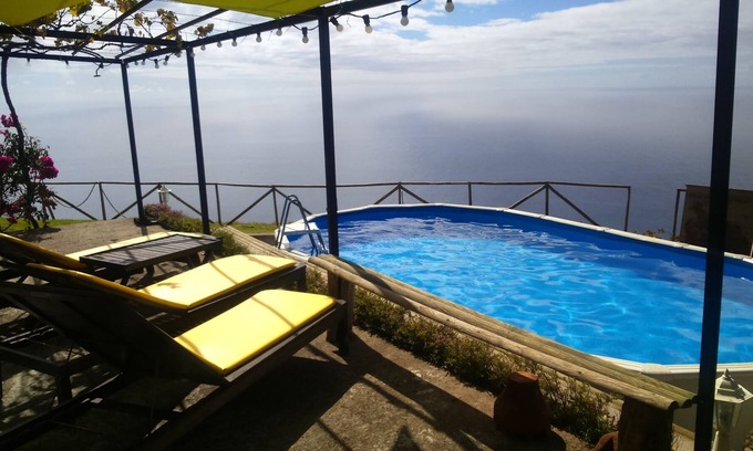 Arco da Calheta Chalet De Esquí | Cabaña con vista al mar en Madeira