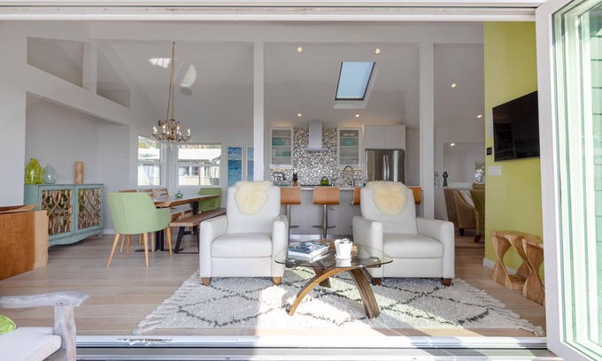 South Laguna Casa | Ocean View from Kitchen & Living Space that flows onto Deck!