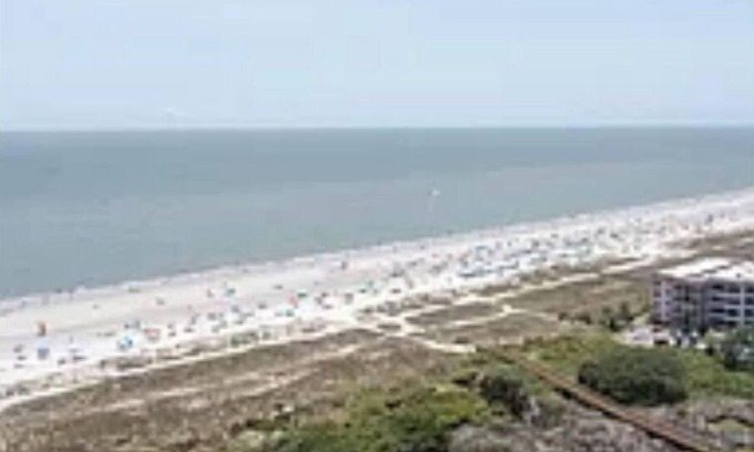 Folly Field Condominio | Ocean View, Onsite Restaurants/playground, Walkable, Secure, On Trolley Route