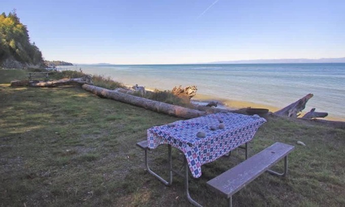 Port Angeles Alquiler De RV | Playa de carpa Camping en el estrecho de Juan de Fuca (T12) - Whisky Creek Beach