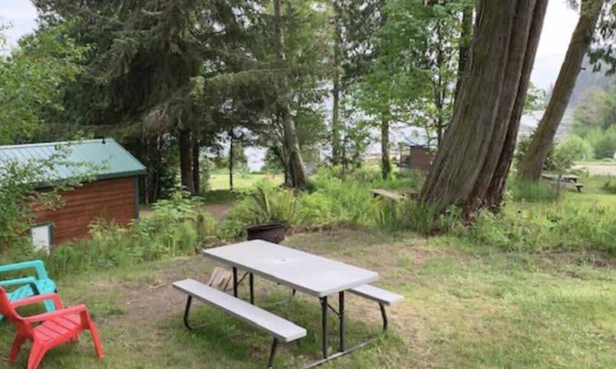 Port Angeles Alquiler De RV | Ocean View Tent Site T3