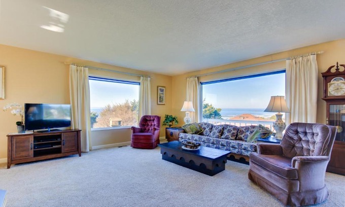 Roads End Apartamento | Ocean View Terrace