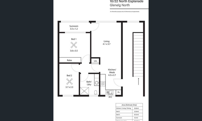 Glenelg North Apartamento | ocean view two bedroom entire apartment