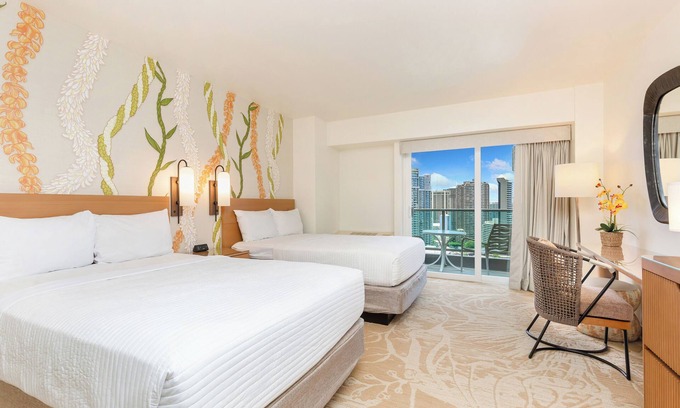 Ala Moana Apartamento | Ocean Views + Walkway to Mall-Ala Moana Hotel 2513