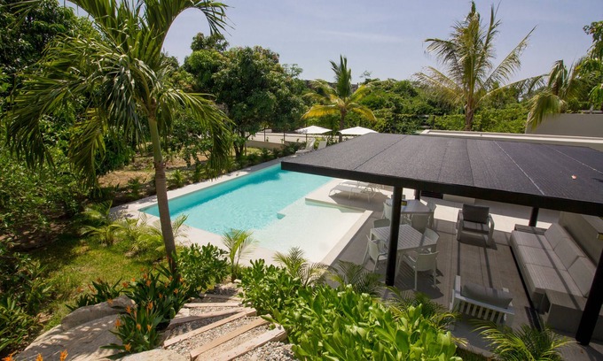 Playa Chahué Condominio | Vistas al mar con terraza en la azotea y piscina privada
