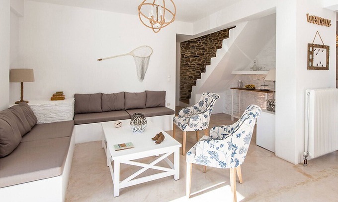 Kanala Villa | Villa Deluxe con vistas al mar en Kythnos