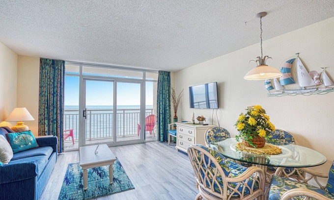 Atlantic Beach Condominio | Oceanfront 1BD-Baywatch Resort-Family Friendly