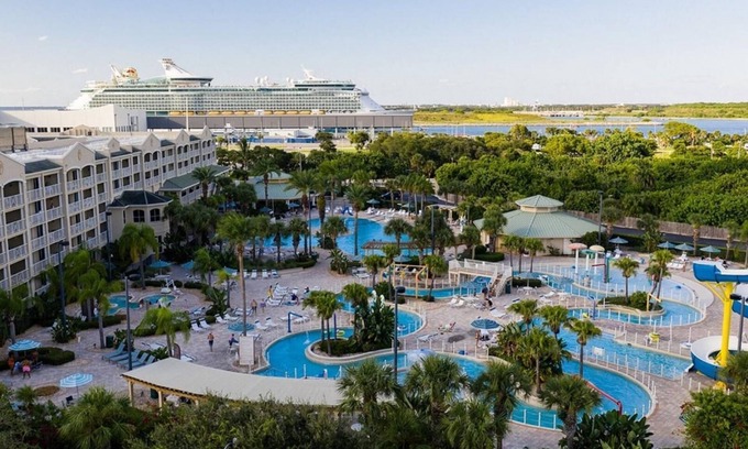 Port Canaveral Complejo | Oceanfront 2BR Villa at Cape Canaveral Beach Resort – Space & Sun